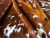 Exotic Tricolor Cowhide Rug , Size: Jumbo(XL), Code: AZ41