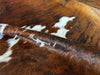 Light Brindle Tricolor Cowhide Rug , Size: Large(L), Code: BN05