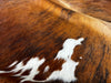 Light Brindle Tricolor Cowhide Rug , Size: Large(L), Code: BN05