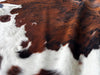 Light Brindle Tricolor Cowhide Rug , Size: Jumbo(XL), Code: BN24