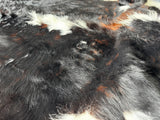 Tricolor Cowhide Rug , Size: Jumbo(XL), Code: BN37