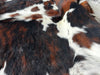 Tricolor Cowhide Rug , Size: Medium(M), Code: BN44