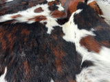 Tricolor Cowhide Rug , Size: Medium(M), Code: BN44