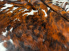 Exotic Tricolor Cowhide Rug , Size: X-Jumbo(XXL), Code: BN55