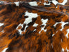 Exotic Tricolor Cowhide Rug , Size: X-Jumbo(XXL), Code: BN55