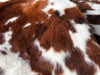 Tricolor Cowhide Rug , Size: Medium(M), Code: BN63