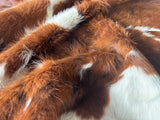 Tricolor Cowhide Rug , Size: Medium(M), Code: BN63