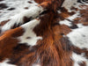 Exotic Tricolor Cowhide Rug , Size: Small(S), Code: BN67