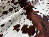Exotic Tricolor Cowhide Rug , Size: Medium(M), Code: BN69