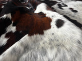 Tricolor Cowhide Rug , Size: Large(L), Code: BN74