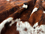Tricolor Cowhide Rug , Size: Large(L), Code: BN77