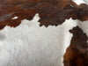 Exotic Tricolor Cowhide Rug , Size: X-Jumbo(XXL), Code: BN79