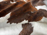 Exotic Tricolor Cowhide Rug , Size: X-Jumbo(XXL), Code: BN79