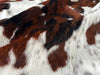 Tricolor Cowhide Rug , Size: Jumbo(XL), Code: BN84