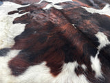 Tricolor Cowhide Rug , Size: Jumbo(XL), Code: BN85
