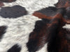 Tricolor Cowhide Rug , Size: Jumbo(XL), Code: BN85