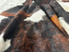 Tricolor Cowhide Rug , Size: Jumbo(XL), Code: BN85