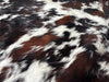 Exotic Tricolor Cowhide Rug , Size: Jumbo(XL), Code: BN86