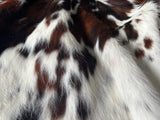 Exotic Tricolor Cowhide Rug , Size: Small(S), Code: BN89