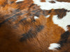 Tricolor Cowhide Rug , Size: Medium(M), Code: BN94