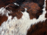 Tricolor Cowhide Rug , Size: Medium(M), Code: BN98