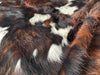 Tricolor Cowhide Rug , Size: Medium(M), Code: BN98