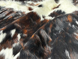 Tricolor Cowhide Rug , Size: X-Jumbo(XXL), Code: BN101