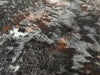 Dark Brindle Tricolor Cowhide Rug , Size: X-Jumbo(XXL), Code: BN115