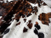 Exotic Tricolor Cowhide Rug , Size: X-Jumbo(XXL), Code: BR31