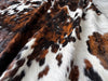 Exotic Tricolor Cowhide Rug , Size: X-Jumbo(XXL), Code: BR31
