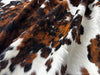 Exotic Tricolor Cowhide Rug , Size: X-Jumbo(XXL), Code: BR31