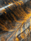 Light Brindle Tricolor Cowhide Rug , Size: Jumbo(XL), Code: BR42
