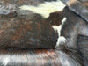 Tricolor Cowhide Rug , Size: Jumbo(XL), Code: BR129