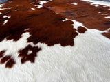 Tricolor Cowhide Rug , Size: Jumbo(XL), Code: BR132