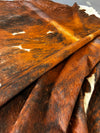 Tricolor Cowhide Rug , Size: X-Jumbo(XXL), Code: BR133