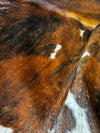 Tricolor Cowhide Rug , Size: X-Jumbo(XXL), Code: BR133
