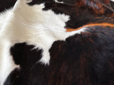 Tricolor Cowhide Rug , Size: X-Jumbo(XXL), Code: BR135