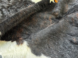 Tricolor Cowhide Rug , Size: X-Jumbo(XXL), Code: BR136