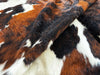 Tricolor Cowhide Rug , Size: Jumbo(XL), Code: BR137