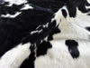 Black and White Cowhide Rug , Size: Large(L), Code: BR138