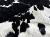 Black and White Cowhide Rug , Size: Large(L), Code: BR138