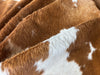 Brown and White Cowhide Rug , Size: Large(L), Code: BR139