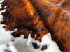 Tricolor Cowhide Rug , Size: X-Jumbo(XXL), Code: BR141