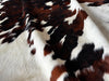 Tricolor Cowhide Rug , Size: Jumbo(XL), Code: BR146