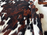 Tricolor Cowhide Rug , Size: Jumbo(XL), Code: BR146