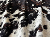 Exotic Tricolor Cowhide Rug , Size: Jumbo(XL), Code: BR149