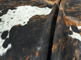 Exotic Tricolor Cowhide Rug , Size: Jumbo(XL), Code: BR151