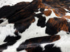 Exotic Tricolor Cowhide Rug , Size: Jumbo(XL), Code: BR151