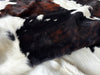 Tricolor Cowhide Rug , Size: Jumbo(XL), Code: BR152