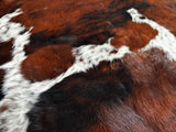 Exotic Tricolor Cowhide Rug , Size: X-Jumbo(XXL), Code: BR154